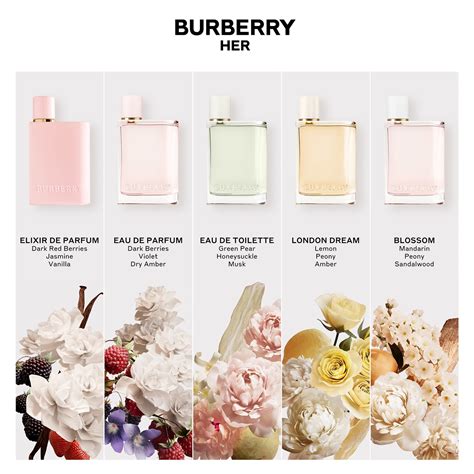 burberry her perfume for women